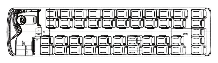 No emission eco-friendly EV Coaches Buses Passengers Tourists Travel Bus