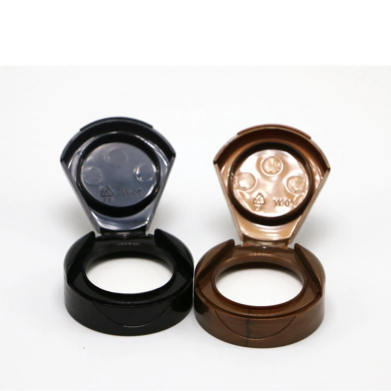 Professional supply 38/43/51mm Plastic Flip top cap  customized LOGO color