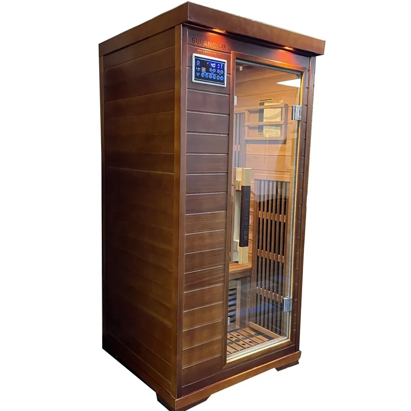 Home Sauna Room Luxury 1 Persons Capacity Carbon Panel Hot Sales Fat Loss Chamber Infrared Sauna An Product