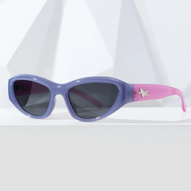 Sunway Eyewear Fashion New Retro Sun Glasses Unisex Custom Men Shades Stars Women Y2K Sunglasses