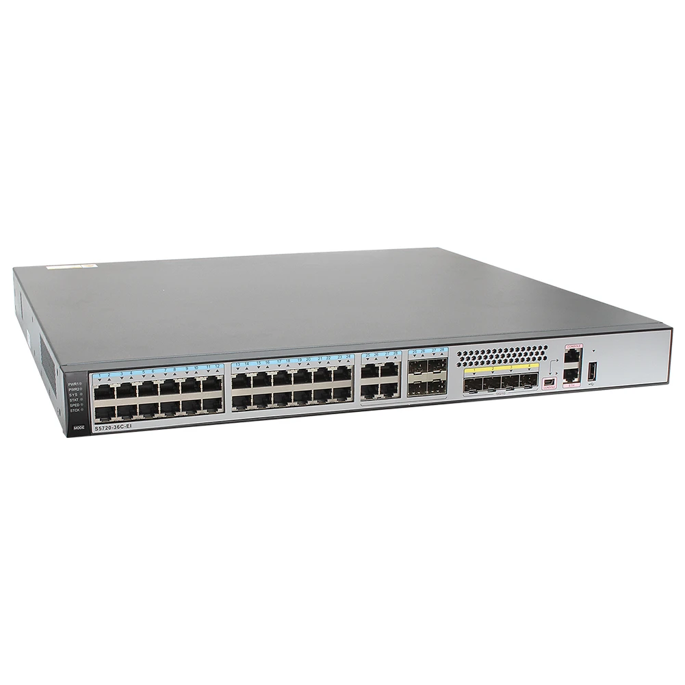 Hot Selling Product Good Price Original New Ftth S5720 Series Switch Network S5720-36c-ei-ac Ethernet Switch