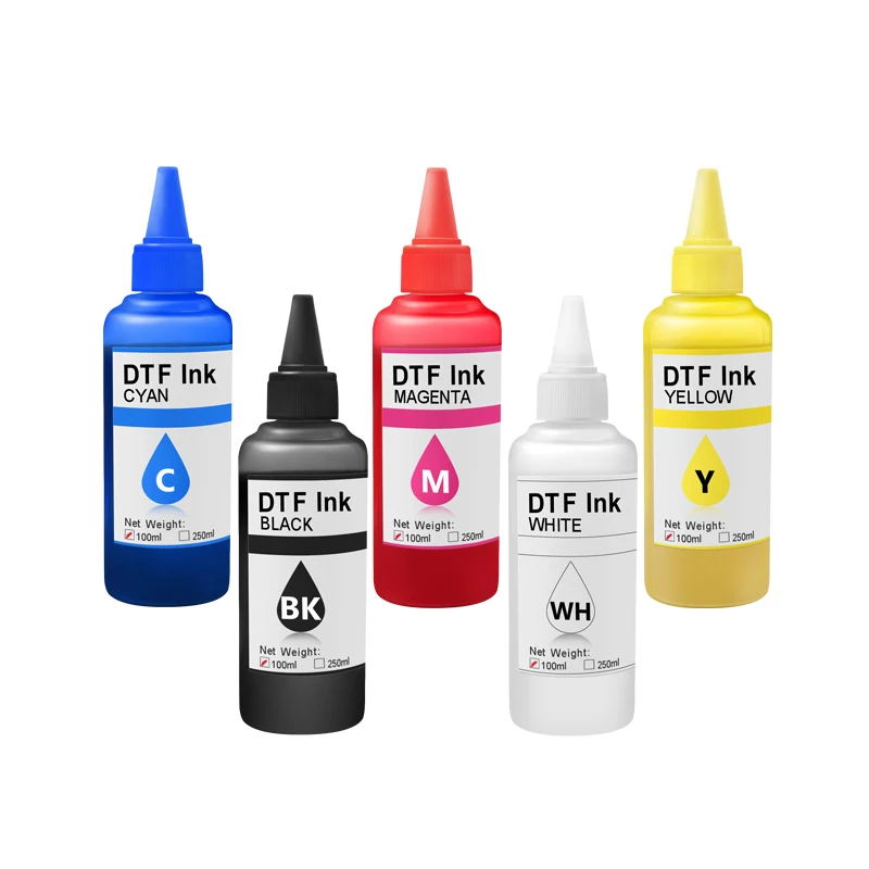 Supercolor 100ml DTF Pigment Ink For Epson L1800  For Film Transfer White  Ink