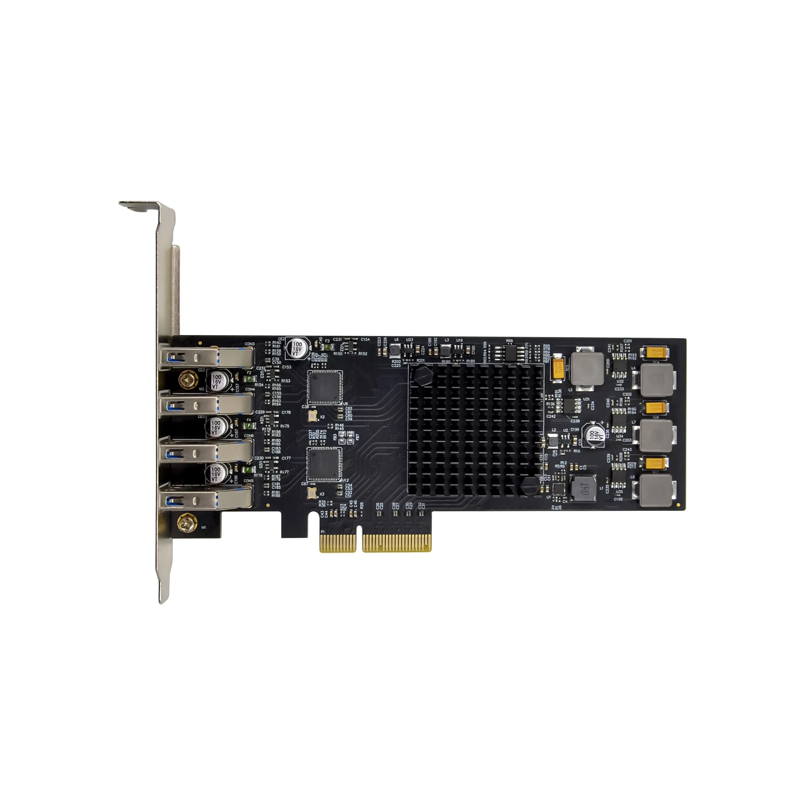 ST658 Superspeed 10Gbps Adapter PCIE PCI-E 3.0 X4 ASM3142 USB 3.1 PCI Express Card