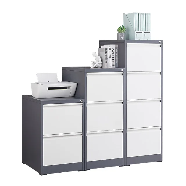 Xinhui Vertical 2/3/4 Drawers Metal Filling Cabinet Steel storage file cabinet metal drawer units