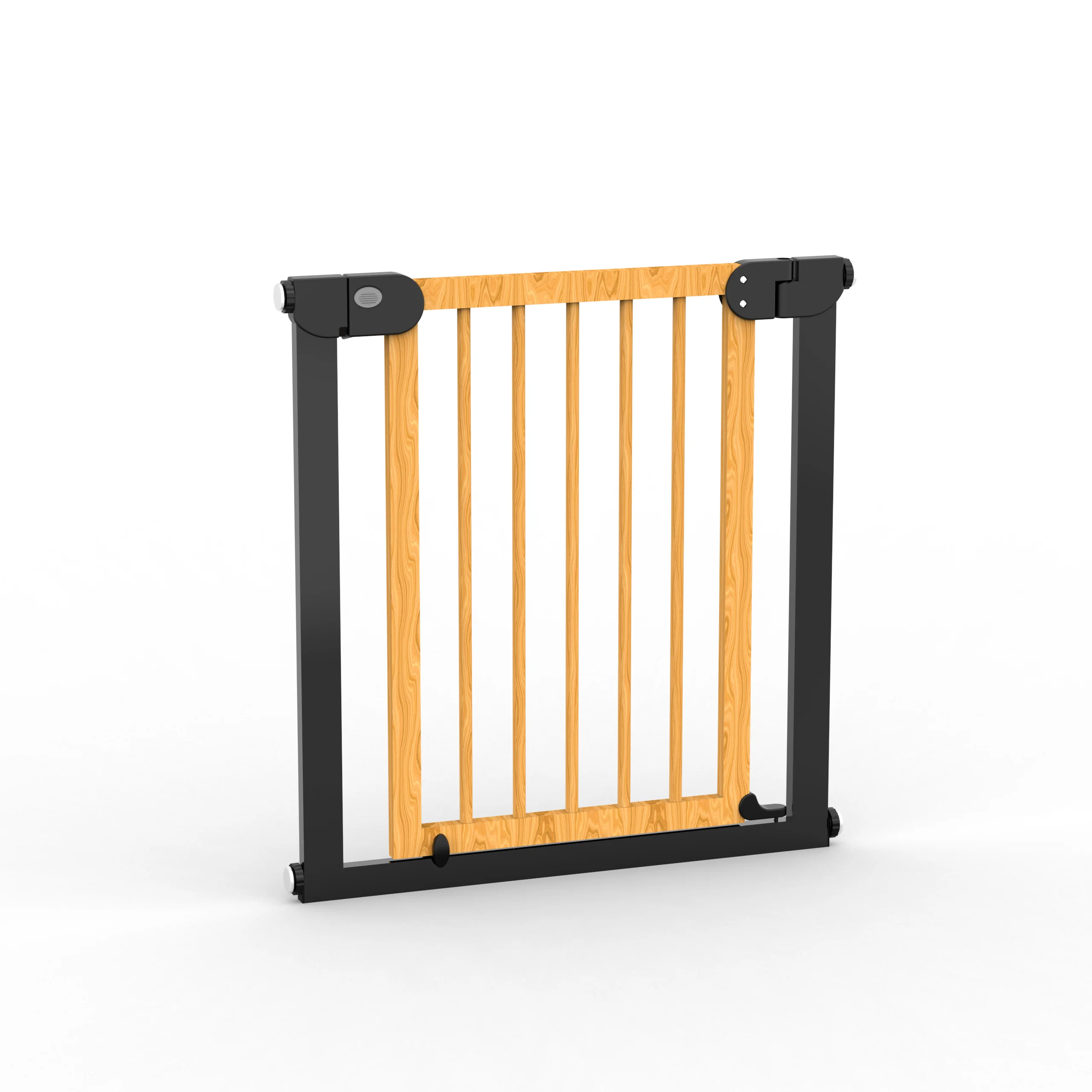 ODM OEM Babysafe Оригинальные металлические деревянные выдвижные Детские Безопасные ворота