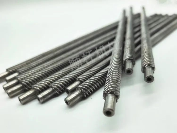 High precision Tr8*12*6 head Tr8* 6 head Tr8* 6 head lead screw 304 stainless steel electromechanical grinding screw from stock