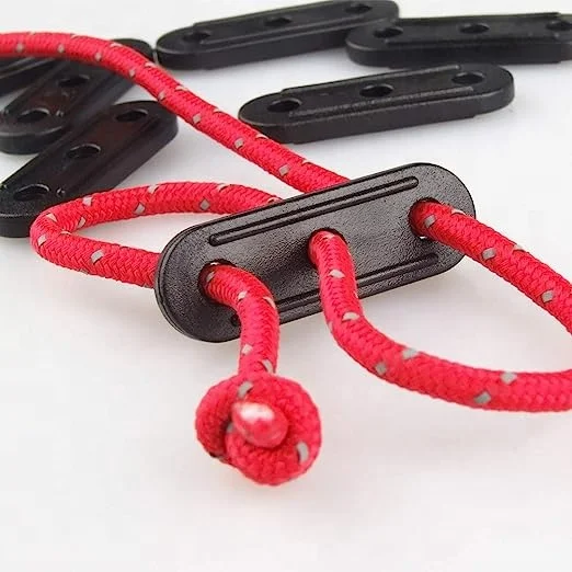 56767A# black plastic tent rope tensioner for tent rope