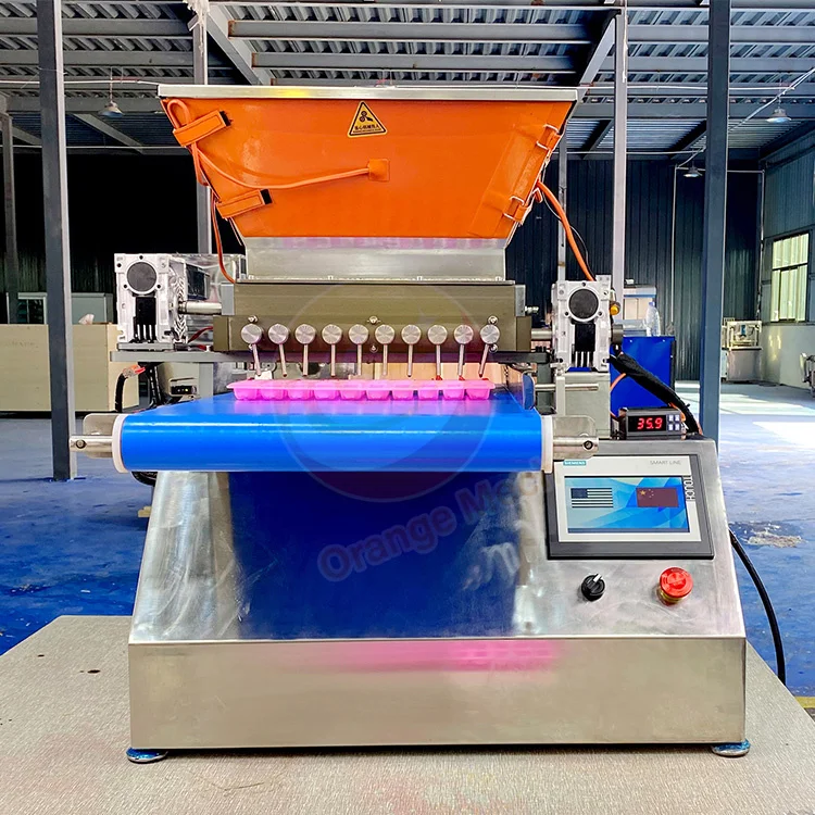 Mini Small semi auto Manual table top 12L Hopper gummy depositor machine semi automatic depositor make bear