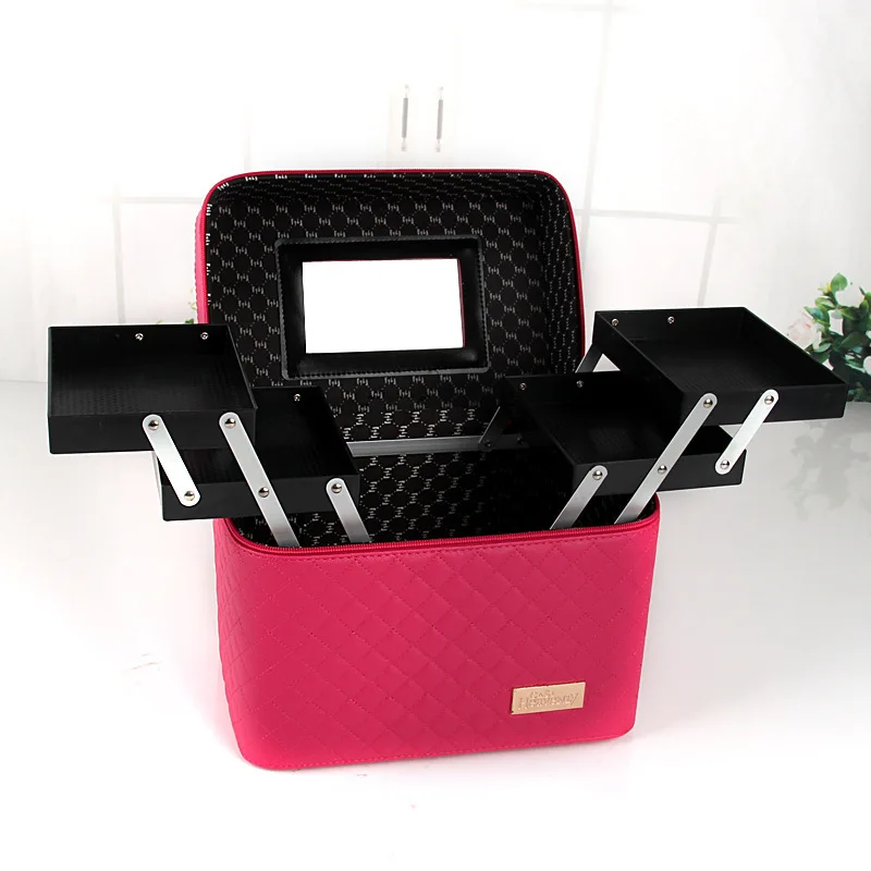 Ultra-large capacity Travel StorageCosm etic box Multi-Purpose Cosmetic Bag For makeup brush holder