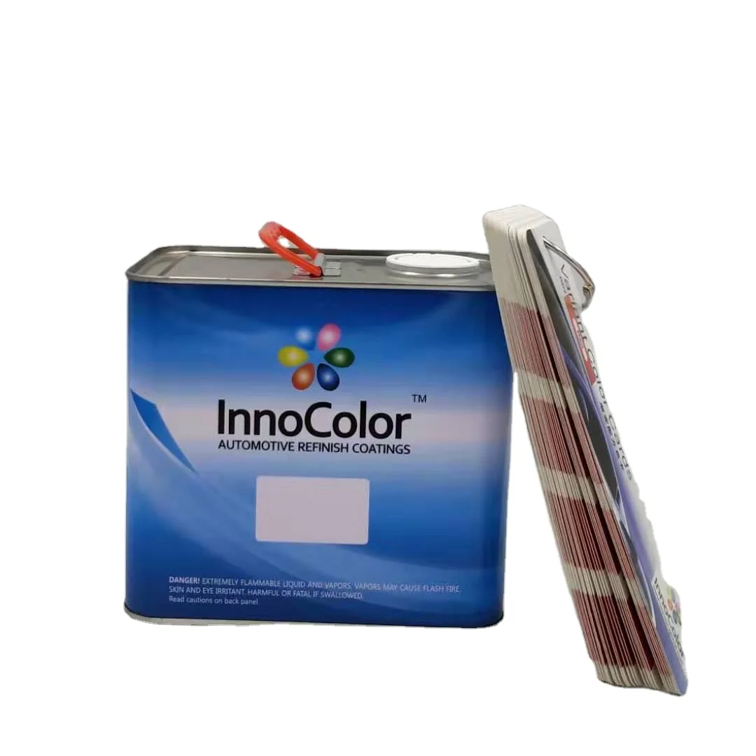 
1K metallic and pearl color high glossy factory supply Anti Scratch car paint 