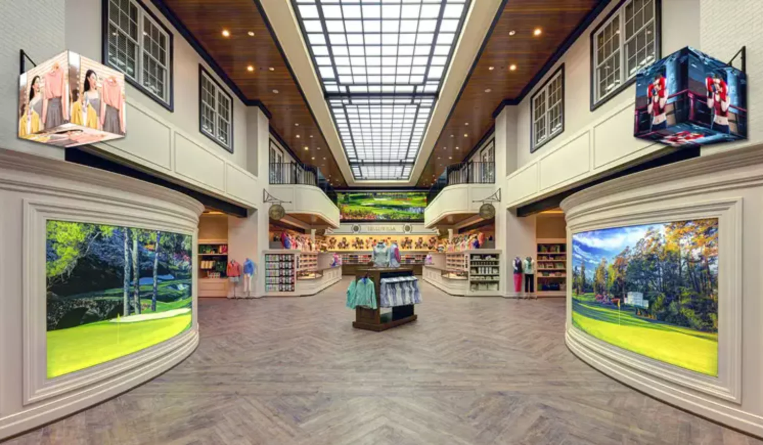 Wifi 4G App Control 3D Magic Led Screen P2.5 P3 P4 Full Color Retail LED Sign Cube LED Display