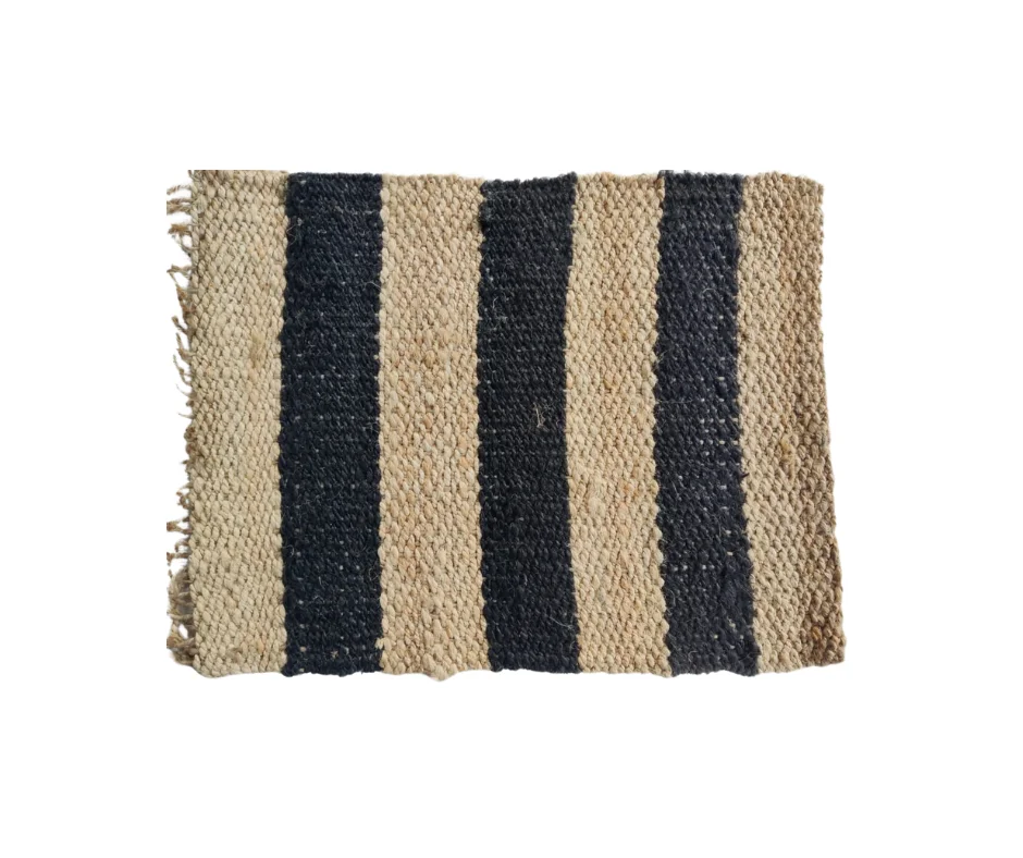 Reversible Standard Packing Thick sturdy & long lasting handwoven Rug Eco-Friendly Jute Carpet great way to add style