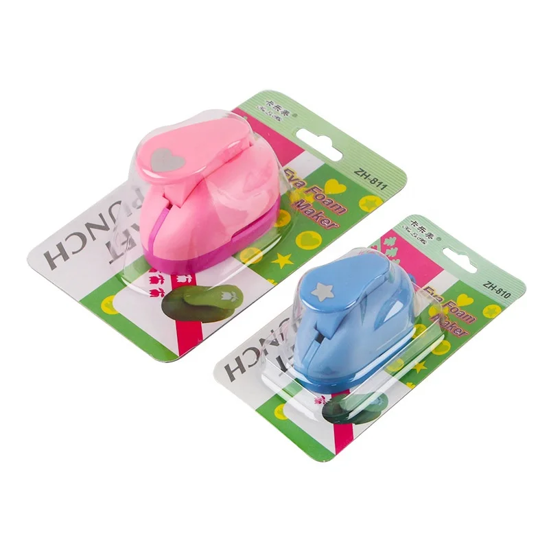 Wholesale Drawing Toys ChildHole Punch Mini Printing Paper Hand Shaper Scrapbook Tag Card Craft DIY Punch Cut