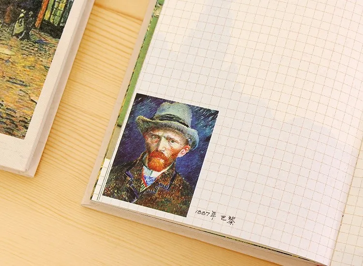 
Van Gogh Wooden Notebook 