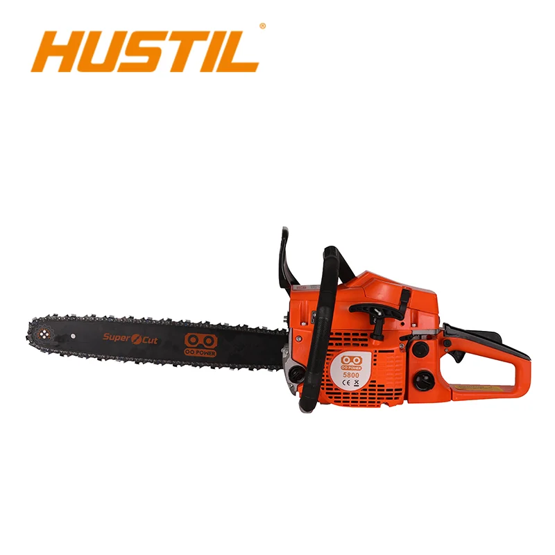 Цепная пила Hustil 5800 кВт 58cc на бензине