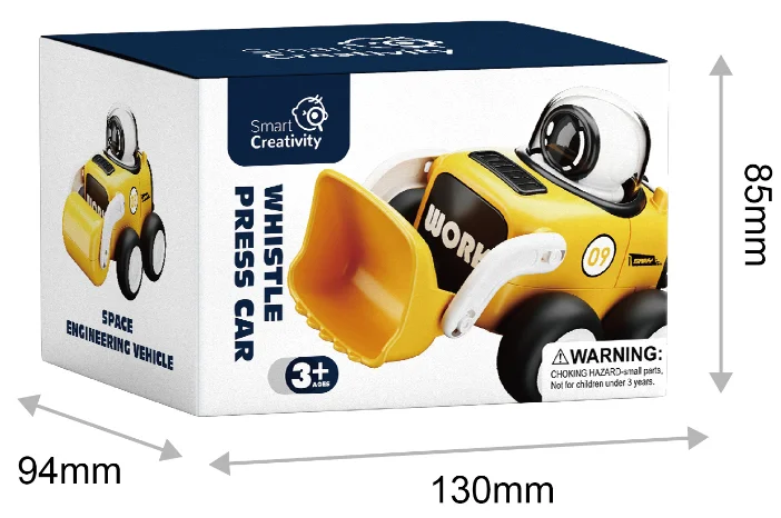 2023 new baby inertial car toy interactive game press friction car mini cartoon animal car children 3-8