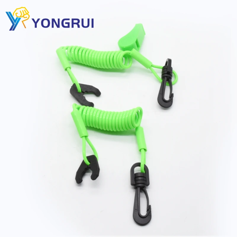 Yongrui boat kill switch lanyard cable with seadoo key jetski accessories Boat Lanyard