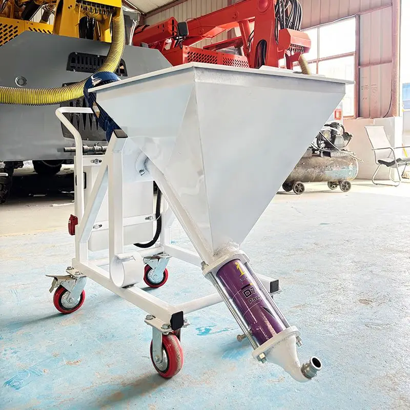Diesel Cement Automatic Wall Mortar Spray Plaster Gun Mortar Sprayer Plastering Machine