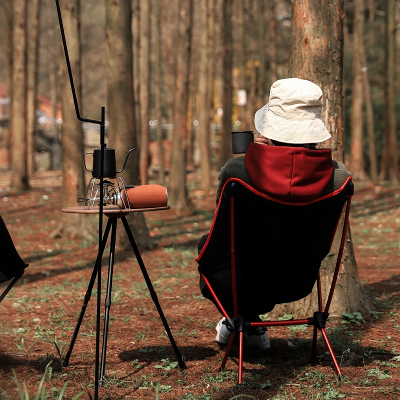 Portable Folding Light Weight Moon Chair for Fishing Beach Painting chair Moon Rocking Chair For Outdoor