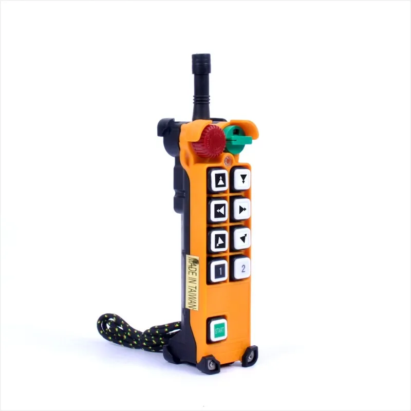 
11 operation button 8 dual speed button industrial radio remote control for crane and hoist telecrane F24-8D 