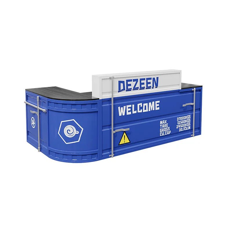 Cashier Gym Internet Celebrity Minimalist Iron Industrial Style Bar Retro Modern Small Front Desk Counter