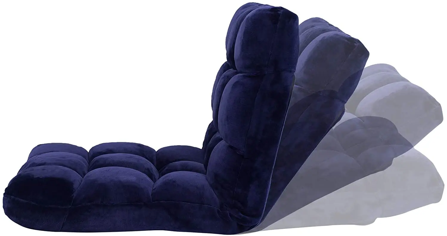 Sofa Lounge Japanese Floor Chair Leisure Recliner Chair 5 folding Position comfortable Gaming sofa with back support