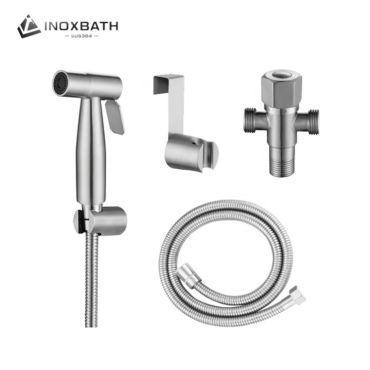 Kaiping manufacturer bathroom hand held mixer portable sprayer bidet sprayer toilet set shattaf
