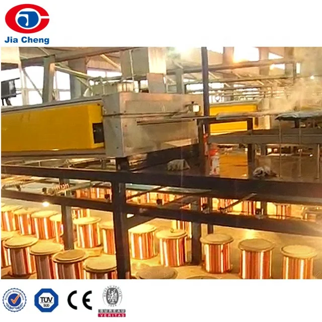 Copper Wire Offline Annealing And Tin-coating Machine Production Line