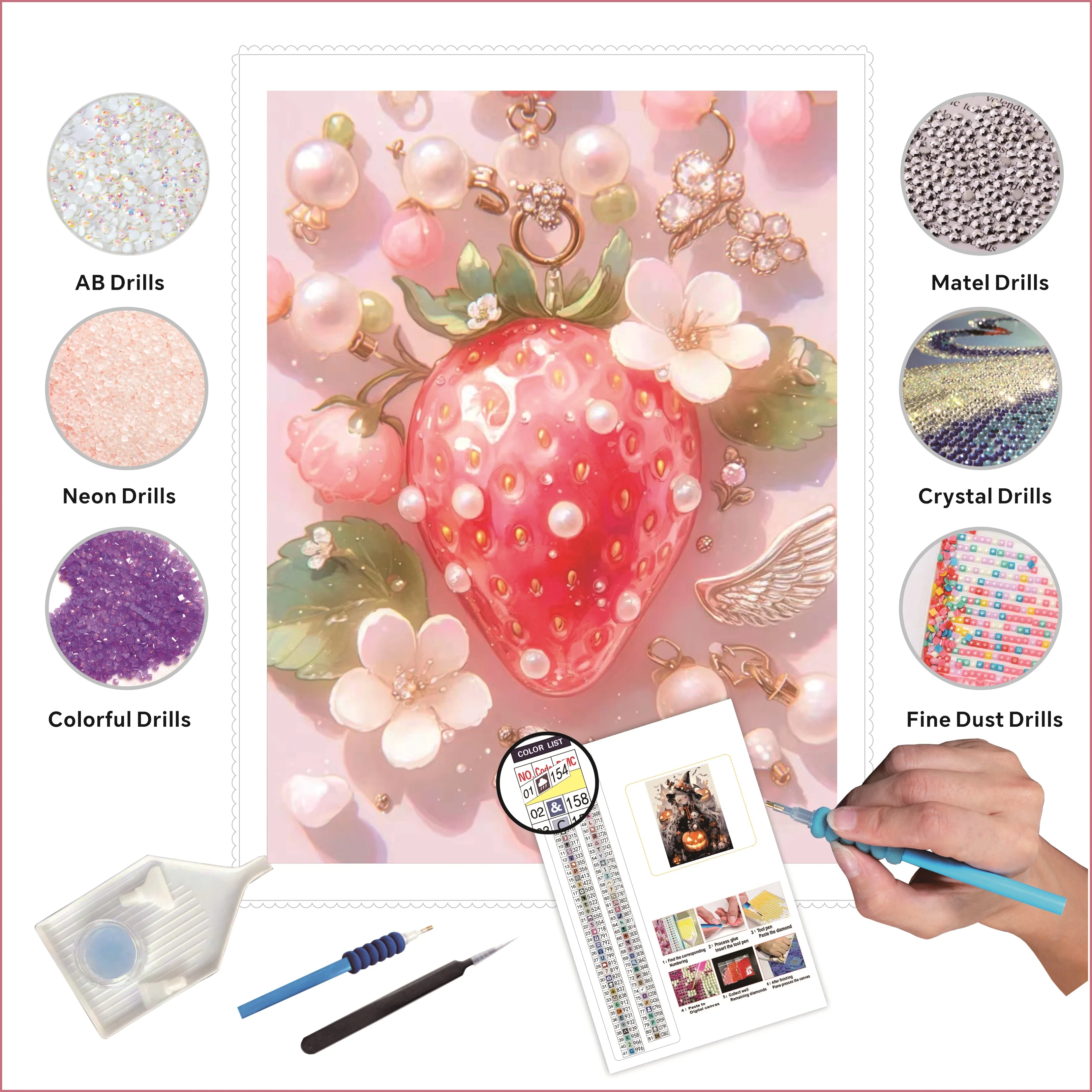 L-0395 canvas painting with diamond customized 5d diy  canvas paintings best quality diamond painting