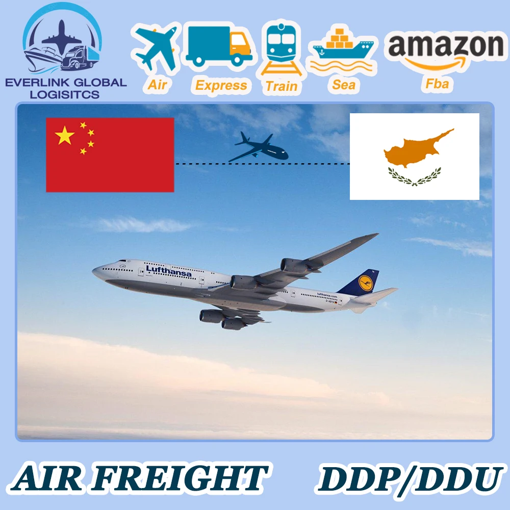 International logistics China to Cyprus Greece by air cargo freight forwarder shipping cost door to door logistics delivery