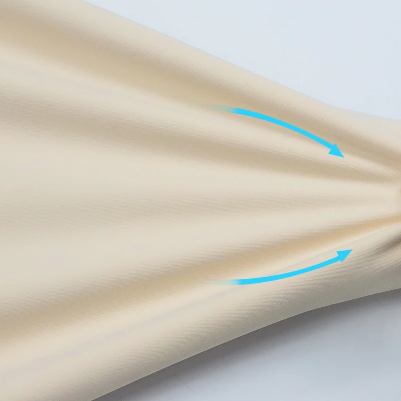 Weft 4 Way Stretch Knit swimwear Body Shaper Fabric Double Jersey Wicking Nylon Spandex Fabric Supplier For yogawear sports bras