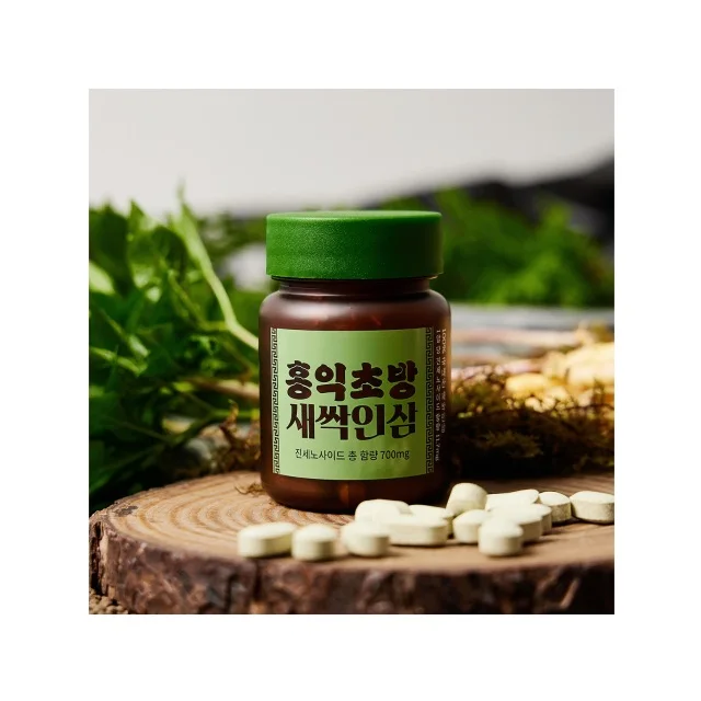Korean Panax женьшень таблетка высокой эффективности энергии и выносливости усилитель иммунной поддержки умственного фокуса