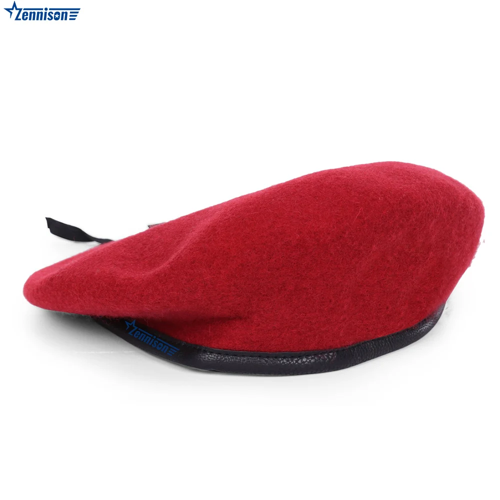 Winter Classical Tactical Beret Hat Joker Outdoor Wool Beret Hat