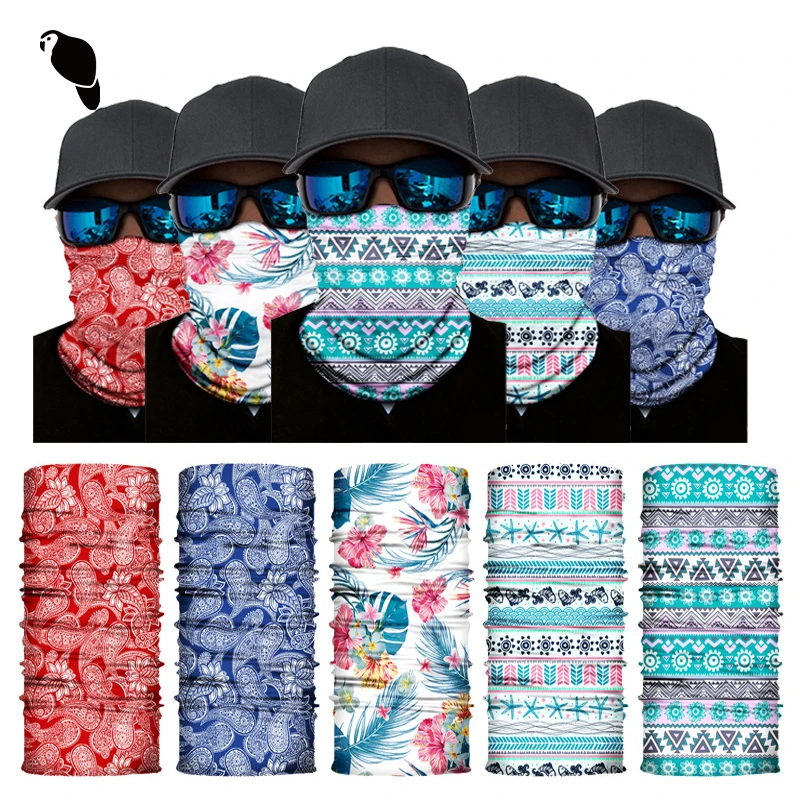LEO Neck Gaiter Face Mask Headband Cover Scarf Shield Ski Masks Bandana Outdoor Sports Cycling Fishing for Men Women Buffs