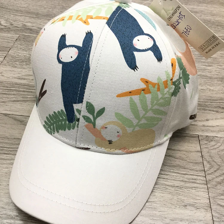 New custom cotton sport hat with print cap gorras embroidery trucker hat sport unique baseball hats