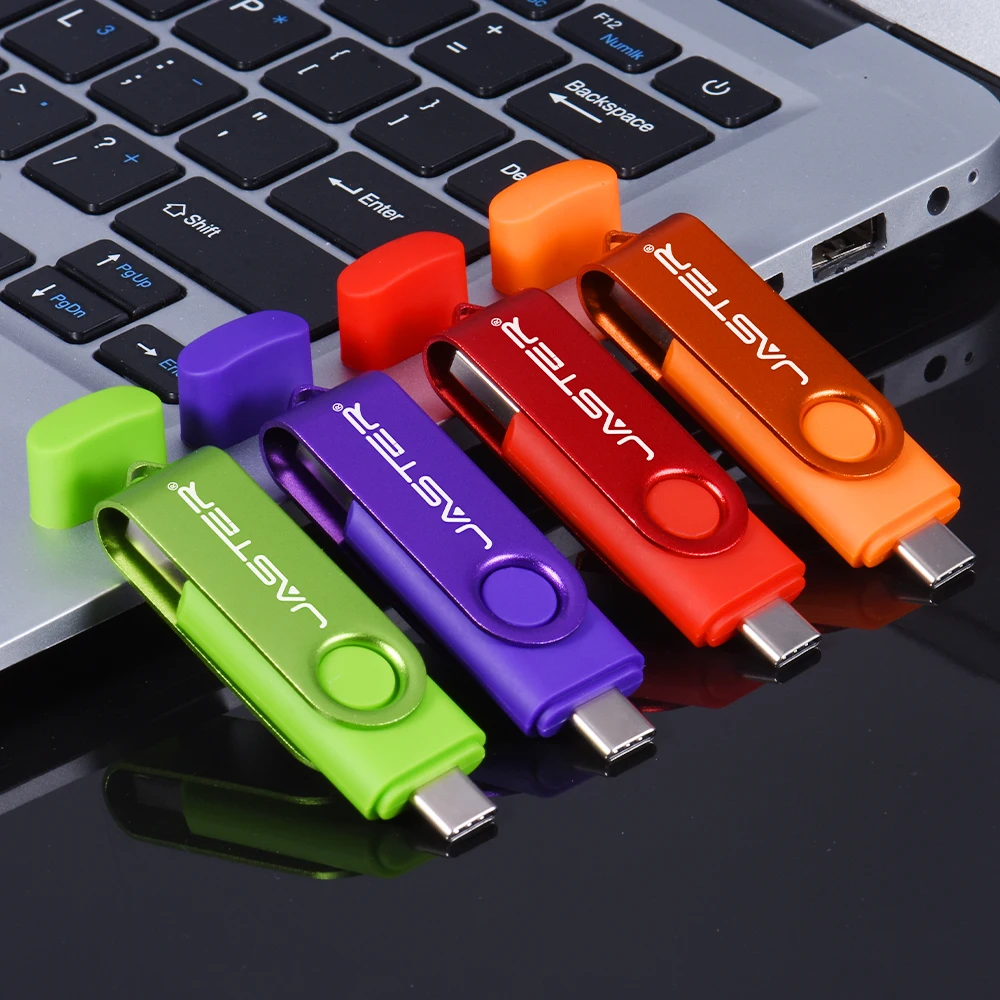 Jaster pendrive 128mb 4gb 8gb 16gb 32gb 64gb 128gb  type-c u stick with custom logo cheap promotional usb flash drive