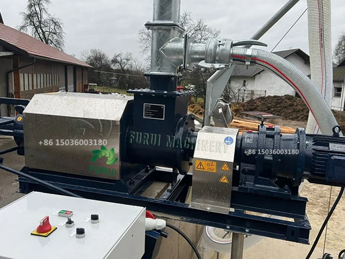 Hot sale cow dung separator/slurry solid liquid separator/automatic chicken manure cleaning machine