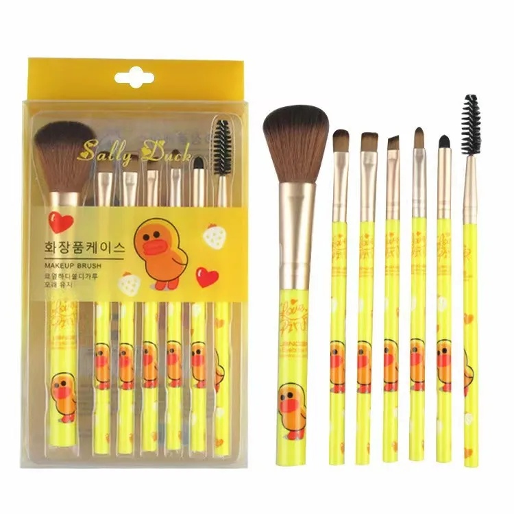 HelloKitty Cartoon Makeup Brush Set Cartoon Anime Hello KT Makeup Brush Girls Accessoires Girls Gift