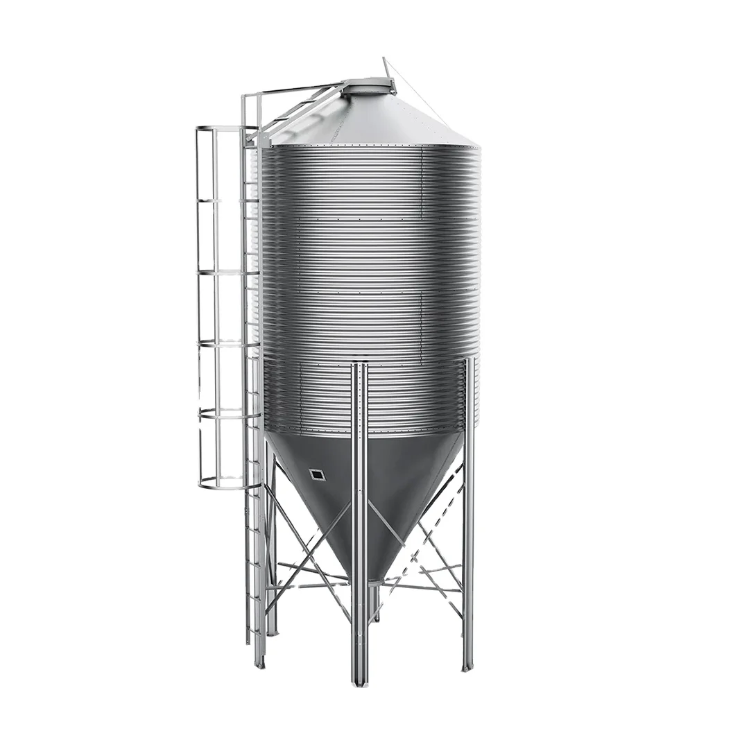 Agrieso 275gsqm Hot Dipped Galvanized Feed 2.8 Tons Silo De Alimentacin Para Granjas For Poultry Chicken Farm