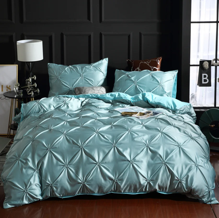 Luxury Comforter Skin king Bedding Set 4 Pieces Friendly Cool