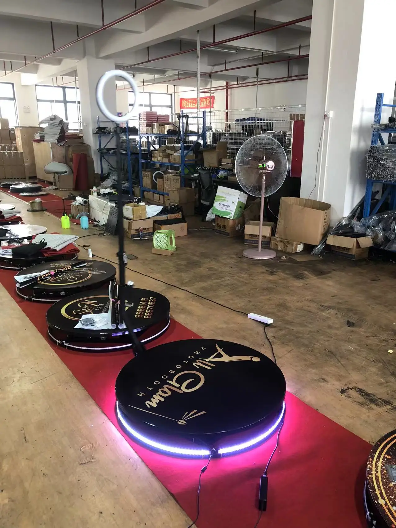 370 ботинок оба 350 фотобудка 360 con aro led cuadrado видеобудка поставщик от производителя