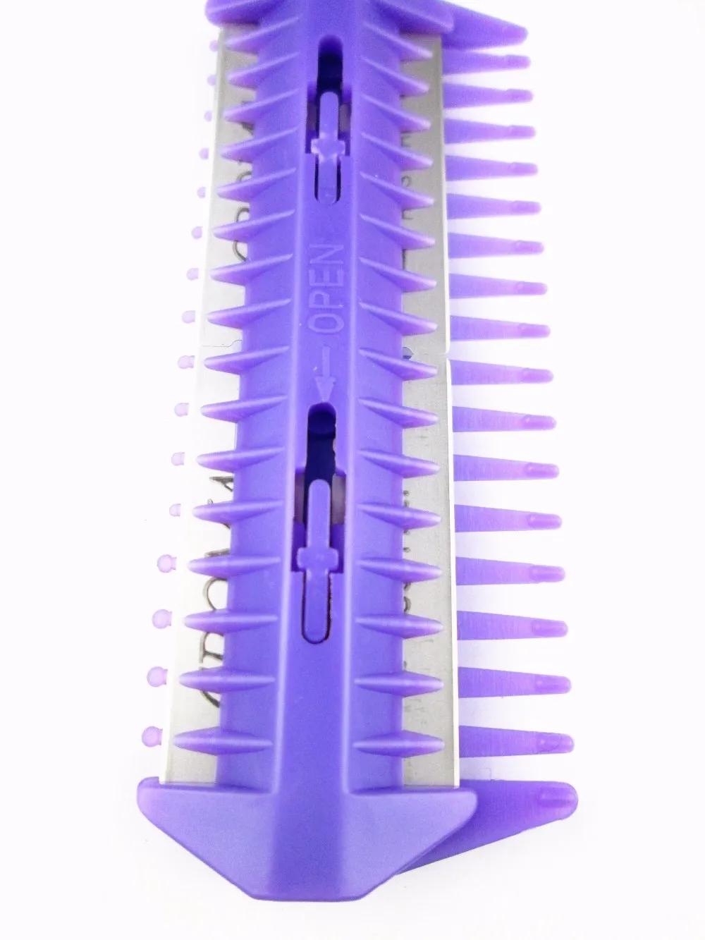 Salon 2 in 1 hair cut cutting fake hair decorate styling style comb knife care accessories edge brush hairbrush beard shaping