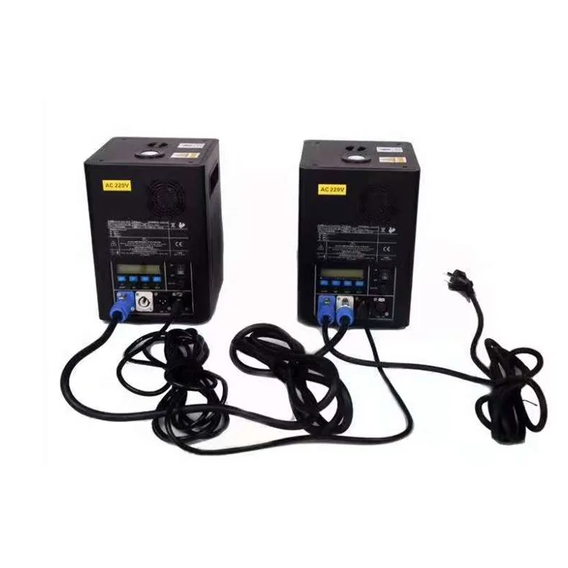 2 pcs 600 w cold pyro fountain sparkle machine +10 bags spark machine TI powder 200g composite  titanium stage special effects