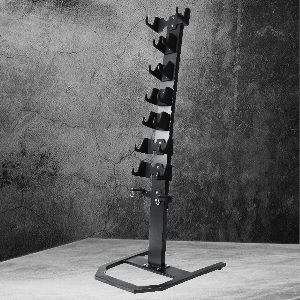 Gym Accessories Fitness Equipment LAT Pulldown Cable Attachments Storage Stand Rack