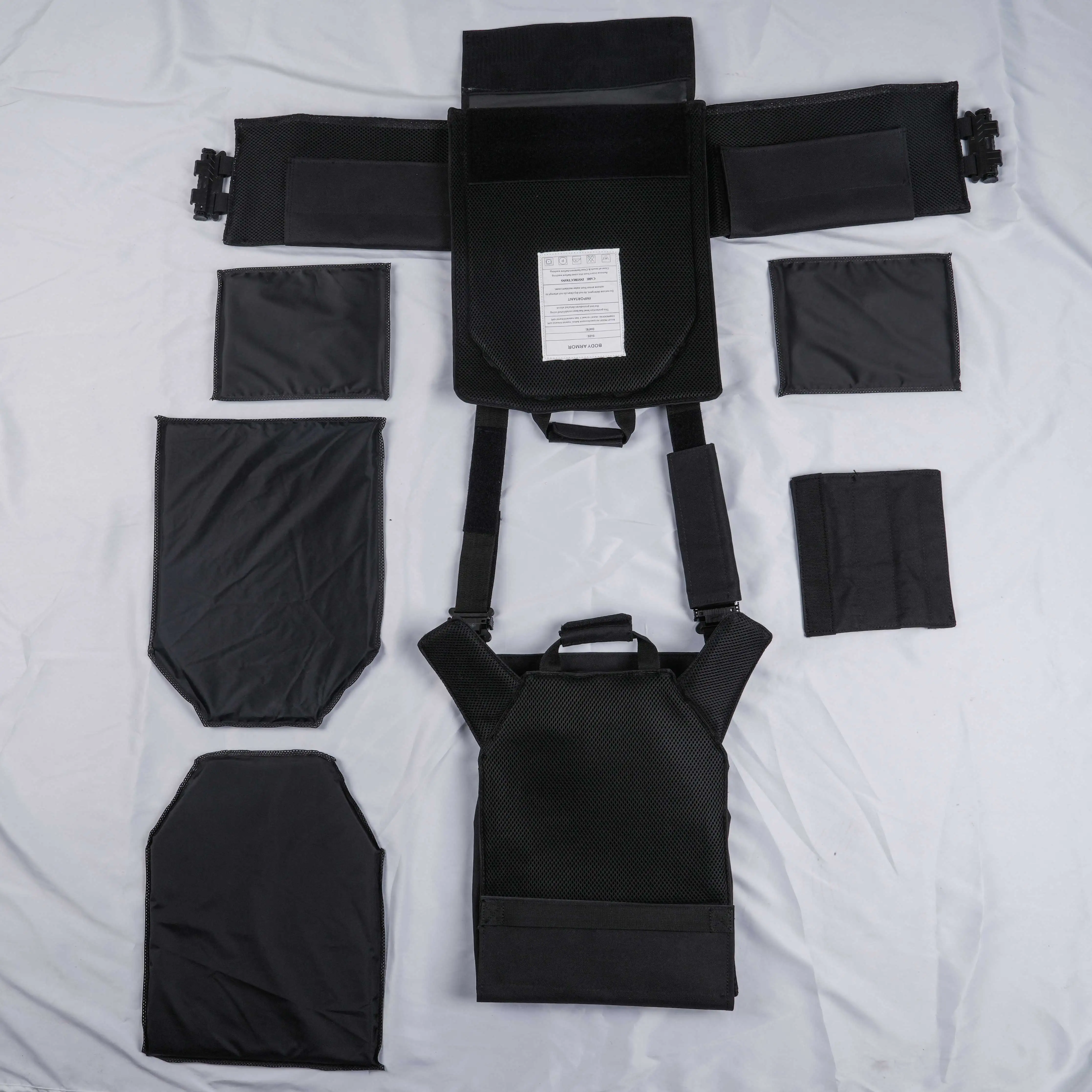 Protect U Buckle Body Guard Vest Light Weight Stab Proof Aramid/PE Tactical Weight Vest Tactical Vest Quick Release