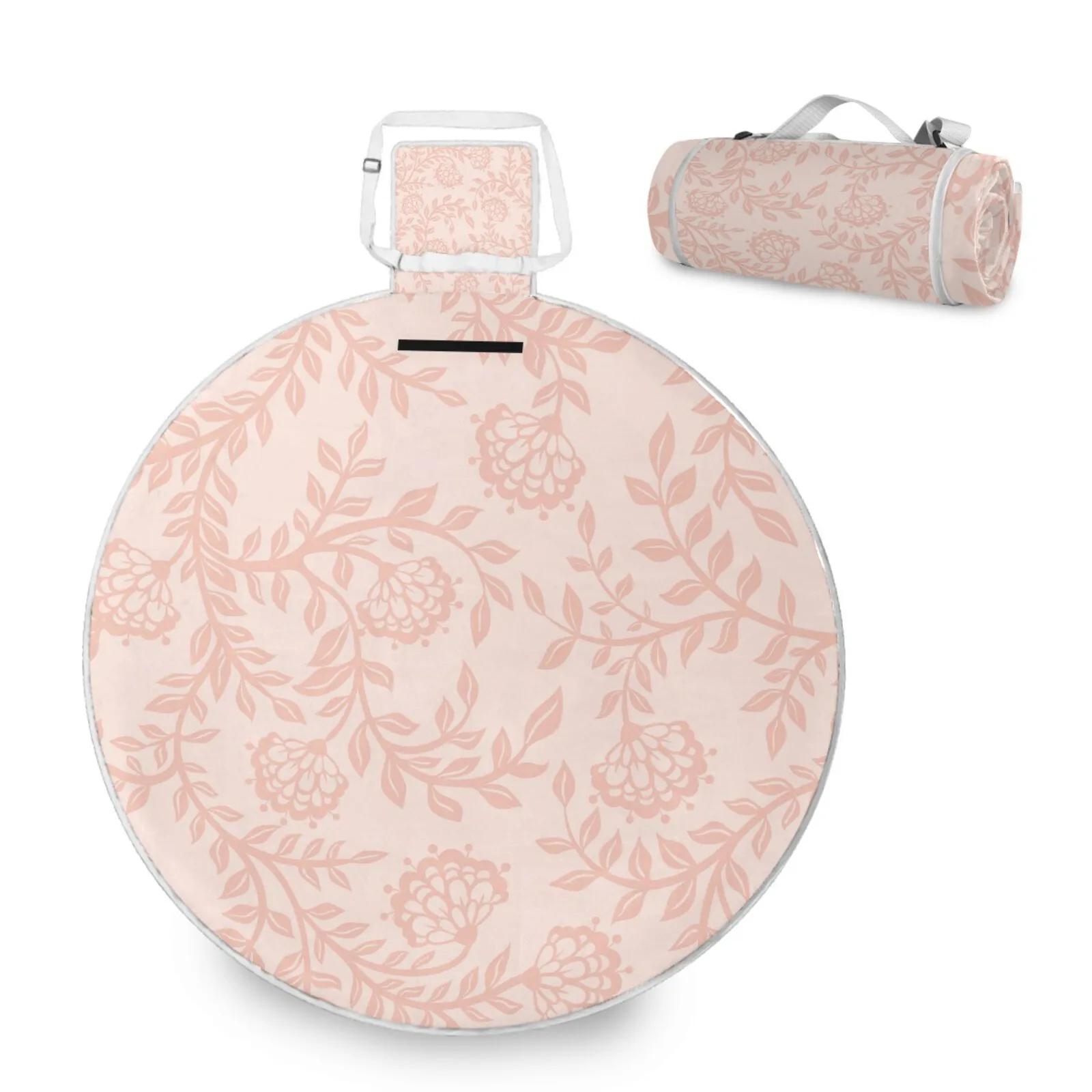 New Durable Inflatable Beach Mat Camping equipment-Mats Lightweight Fleece Picnic Blanket