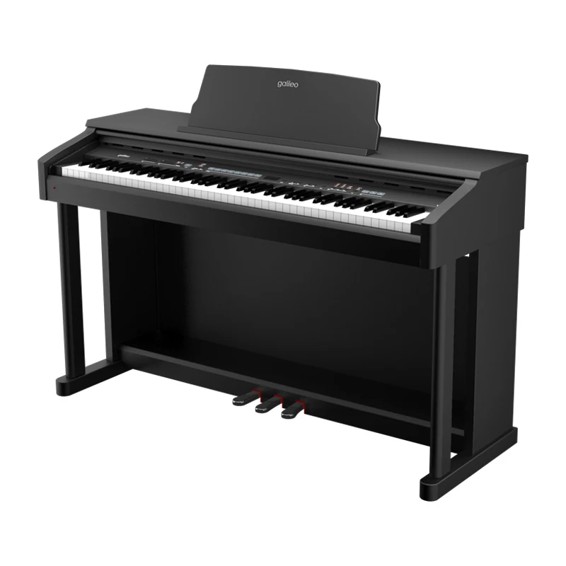 New popular entertainment product 88 hammer action Black professional digital piano