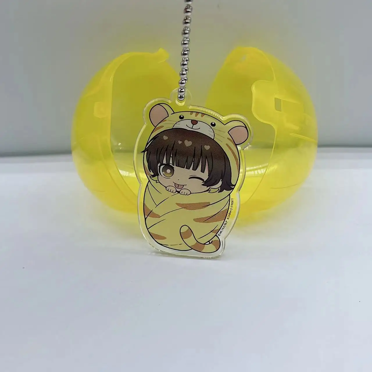 Spot Stasto Blue Prison, Blue Lock Q version of the animal baby swaddling acrylic pendant, genuine twist egg