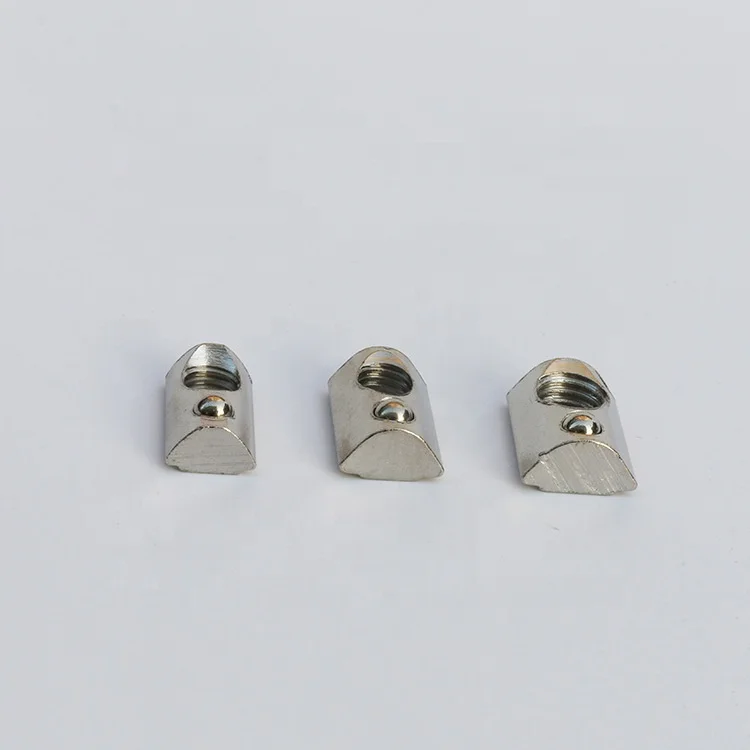 M4 M8 Made in China High Precision Spring T Nuts with ball