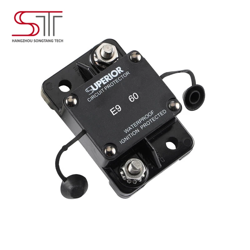 E97 60A Current protector overload protection thermal circuit breaker